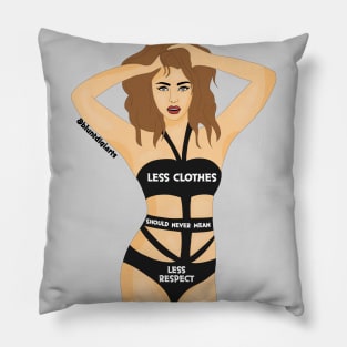 Respect feminist Pillow