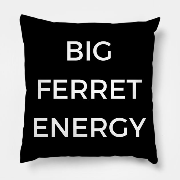 Big Ferret Energy Pillow by TalesfromtheFandom