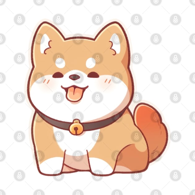 Baby Anime Shiba Inu by ribbitpng