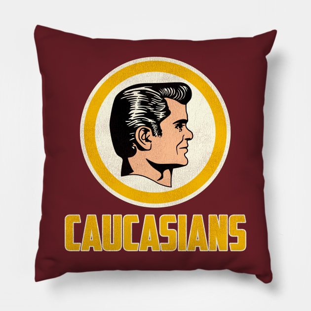 WASHINGTON CAUCASIANS Pillow by darklordpug