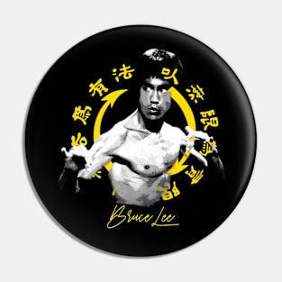 Lee LegendMovie Jeet Kune Do Bruce Be Water Pin