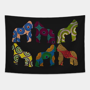 wax gorillas Tapestry