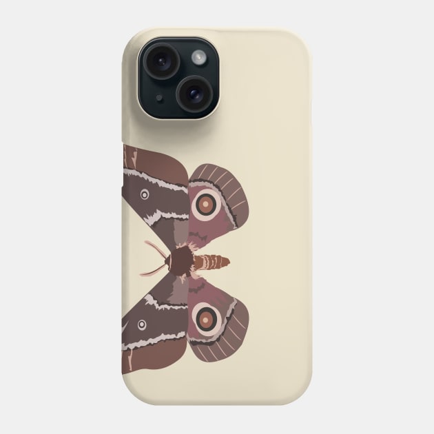 Emperor Moth Phone Case by stargatedalek