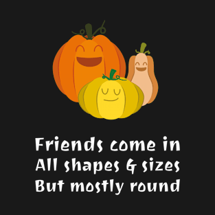 Halloween Vegetable Friends T-Shirt