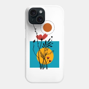 Red poppies Phone Case