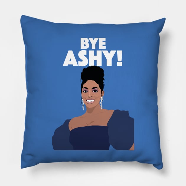 Porsha Williams | BYE ASHY | Real Housewives of Atlanta (RHOA) Pillow by theboyheroine