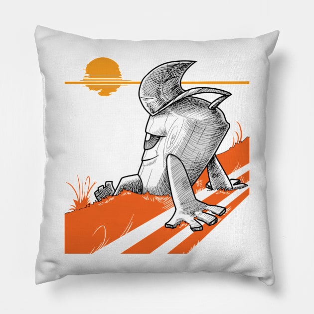 Eepê - Relax Pillow by Franklin Silva Art