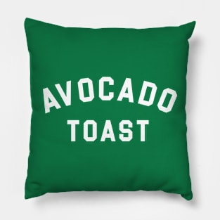 Avocado Toast Pillow