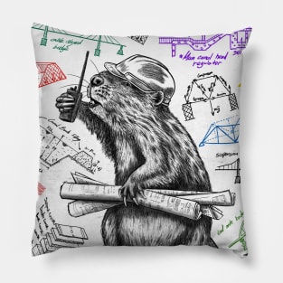 Beaver Civil Engineer W Pillow