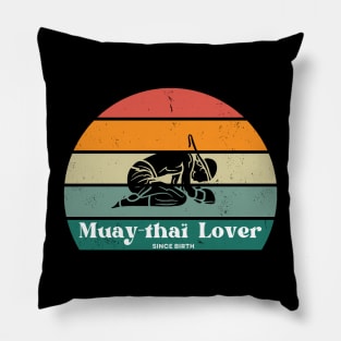 Fighter's Sunset Muay Thai Tee - Born to Kick Pillow