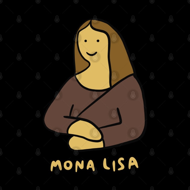 Mona Lisa - Cartoon Edition by isstgeschichte