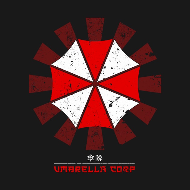 Umbrella Corp Retro Japanese Resident Evil by Nova5