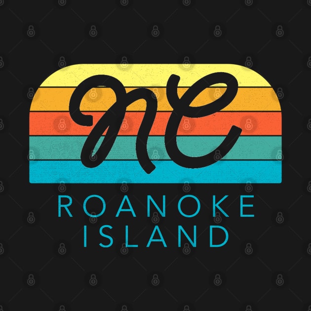 Roanoke Island Sunrise Summer Vacation in NC by Contentarama