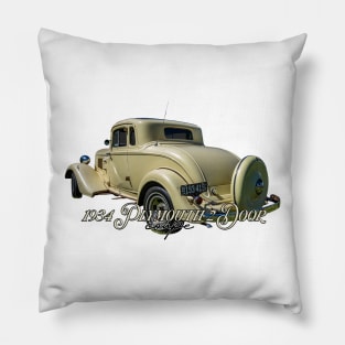 1934 Plymouth 2 Door Coupe Pillow