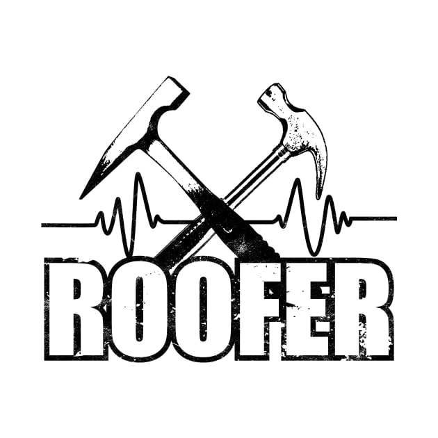 Roofer Heart Frequency by avshirtnation