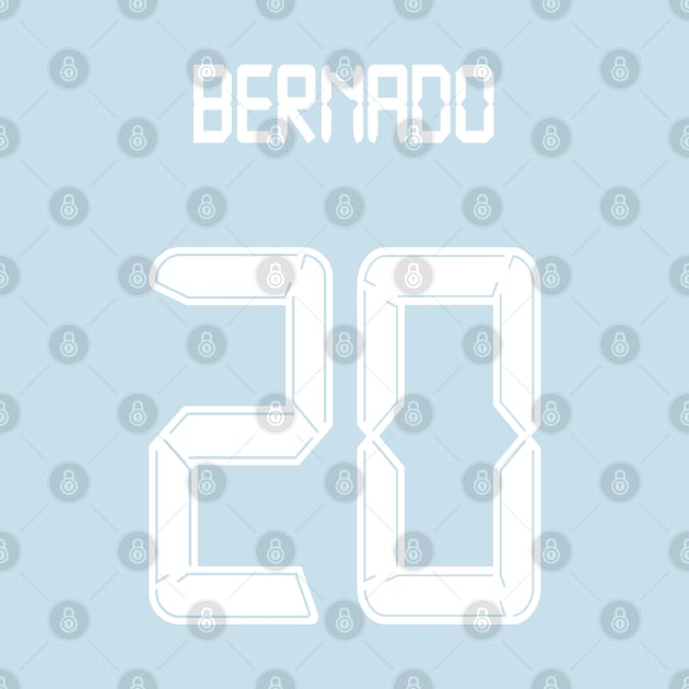 Bernado Man City 20 shirt by Alimator