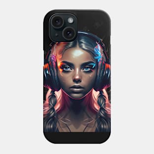 Techno Girl 2 Phone Case