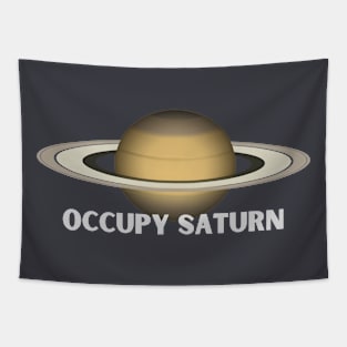 Occupy Saturn Tapestry