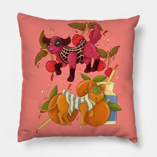 Cherry and Tangy Pillow