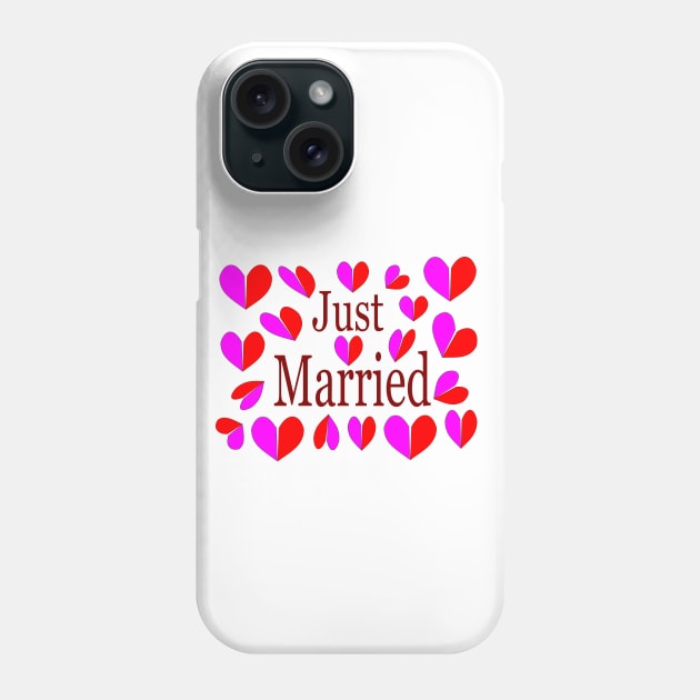 Just married Phone Case by RAK20