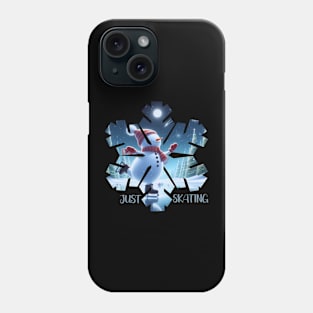 Winter Fun: Just Skating Phone Case