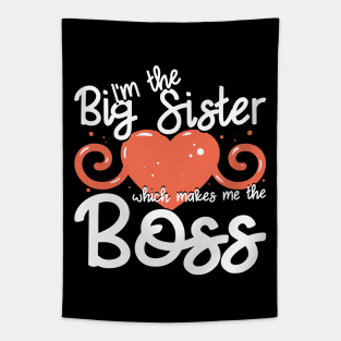 Big Sister Announcement - I'm The Boss Tapestry