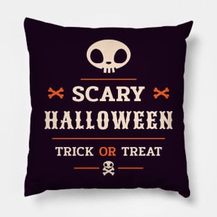 Scary Halloween - Trick Or Treat Pillow