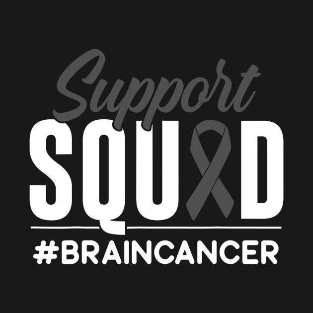 Support Squad Brain Cancer Awareness by kennethhibson