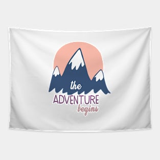 The Adventure Begins Tapestry