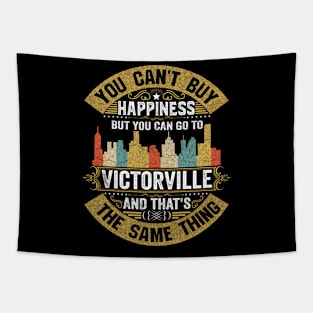 Victorville City California State USA Flag Native American Tapestry