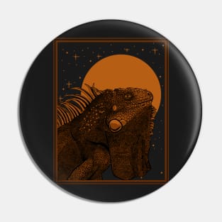 Vintage Iguana Pin