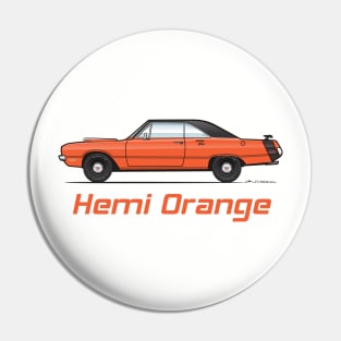 Hemi Orange Pin