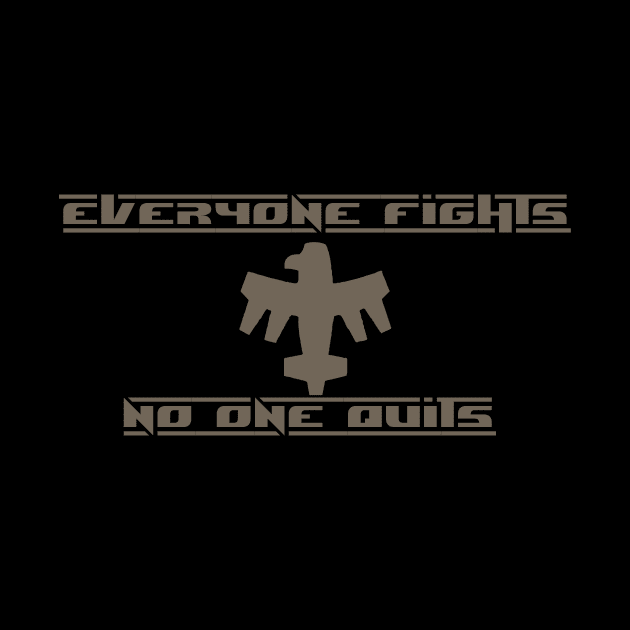 everyone fights by horrorshirt