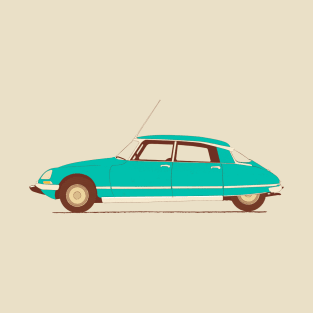 Blue Ride of the Retro Future T-Shirt