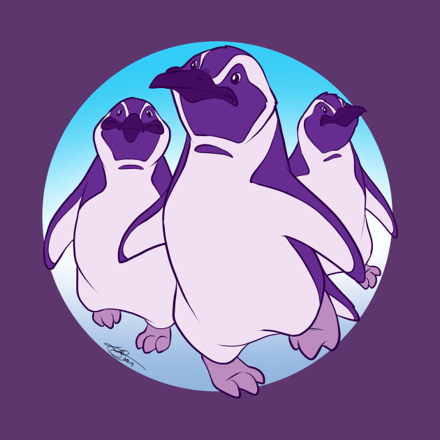 Purple Penguin by Knowledge Fight