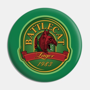 Battlecat Lager Pin