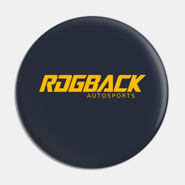 RDGBACK AutoSports Pin by OrangeCup