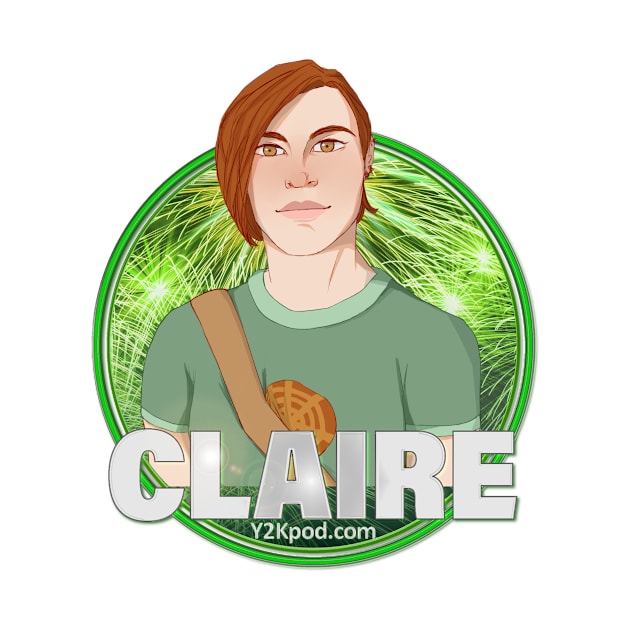 Y2K Audio Drama Podcast Character Design - Claire by y2kpod