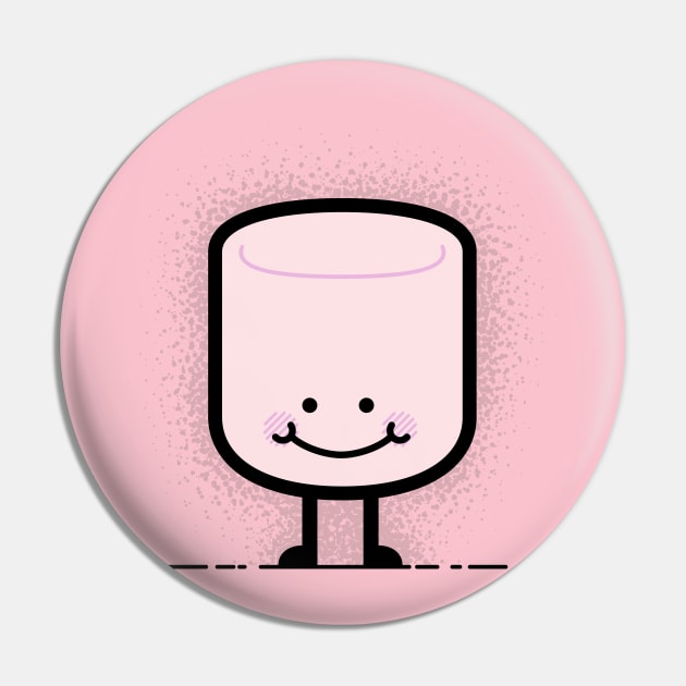 Mrs. Marshmallow Pin by reddprime