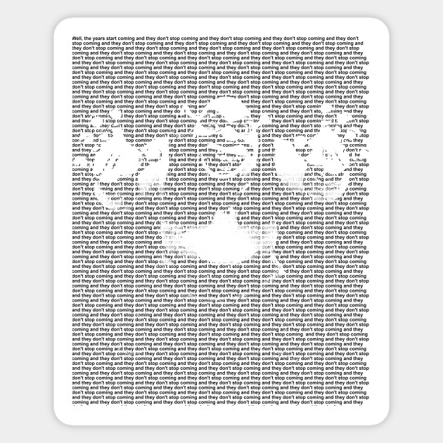 They don't stop coming - Shrek / All star - Shrek - Sticker