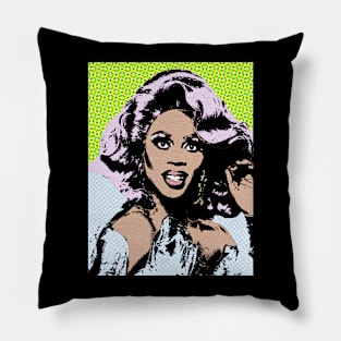 Ra'Jah O'Hara style pop art Pillow