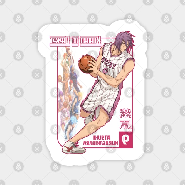 Atsuhi Murasakibara Nine Magnet by miocbjr