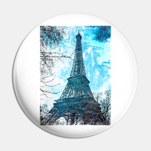 Eiffel Tower Through The Trees. For Eiffel Tower & Paris Lovers. Pin