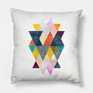 Geometric Triangles Pillow