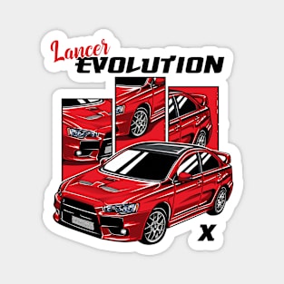 Lancer Evolution X Magnet