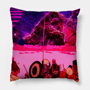 Vaporwave Now Pillow