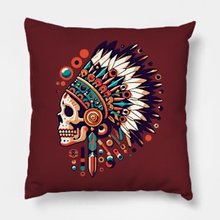 Indian skulls Pillow