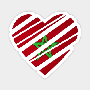 Morocco Heart Magnet