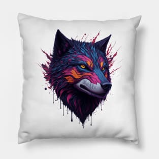 Lone Wolf Pillow