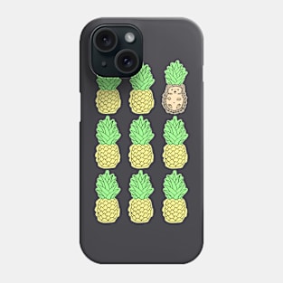 Hedgehog Pineapples Phone Case